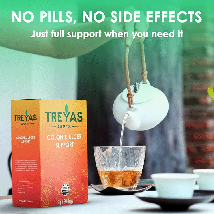 TREYAS™ SuperTEA Colon & Ulcer Support