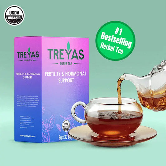 TREYAS™ SuperWomen TEA Fertility & Hormonal Support
