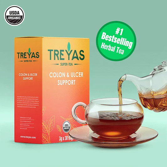 TREYAS™ SuperTEA Colon & Ulcer Support